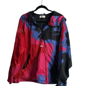 Roket hurricane anorak Colorful Windbreaker Jacket size M